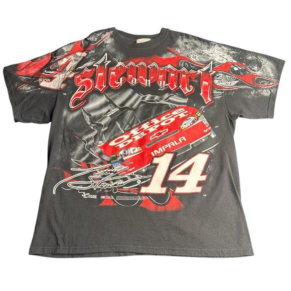 Tony StewartNascar Chase Authentics Mens 2XL All Over Print Double Sided Shirt - Picture 1 of 5